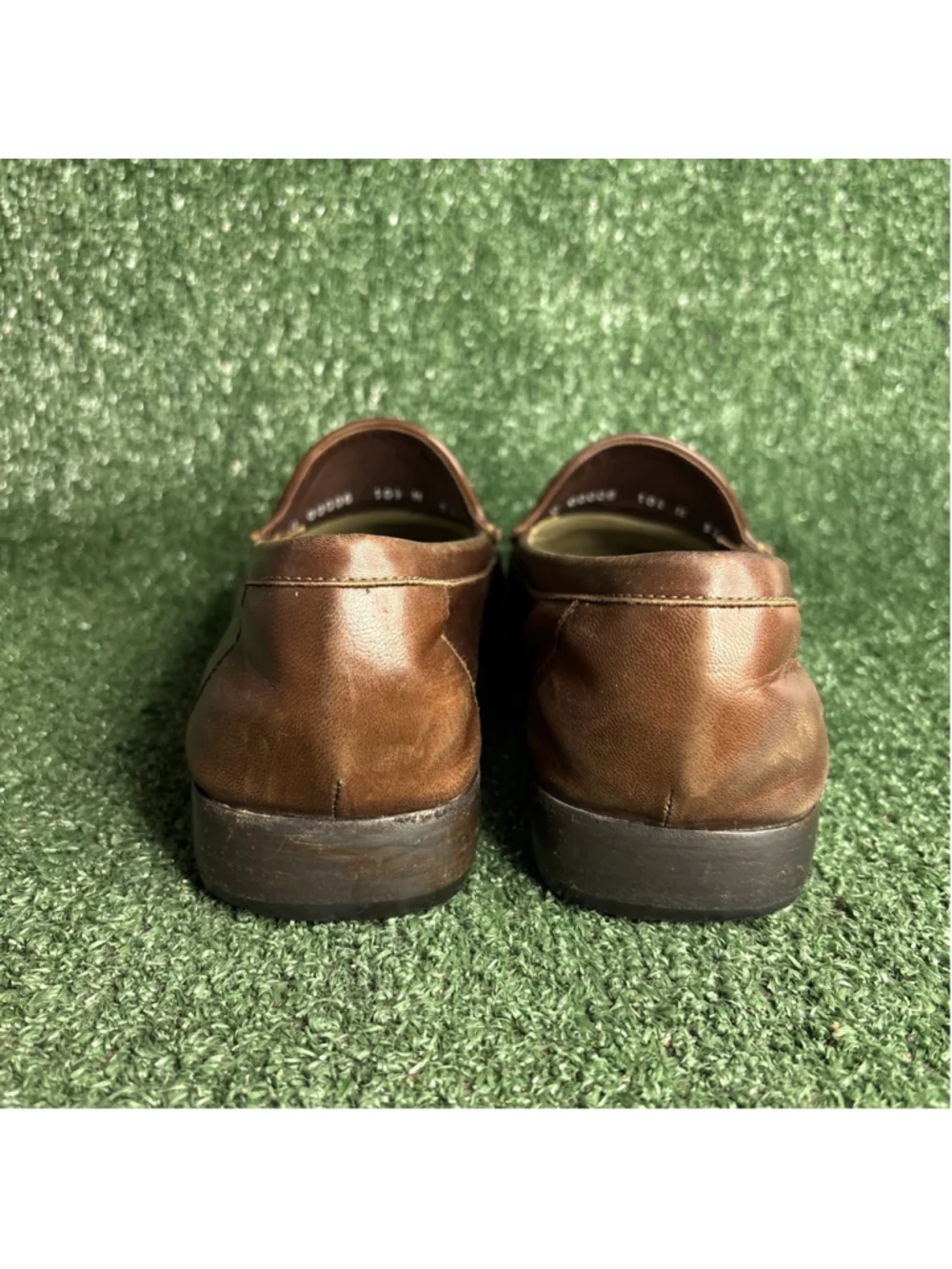 STUNNING Bragano Cole Haan Tassel Loafers Mens 10.5‎ M Brown Leather Vintage